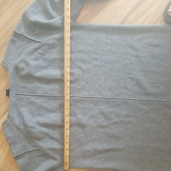 French Connection Gray Tunic Top Dress With Zipper Detail Womens Medium - Picture 7 of 8